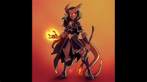 The Tiefling Race for Dungeons & Dragons (D&D) Fifth Edition .